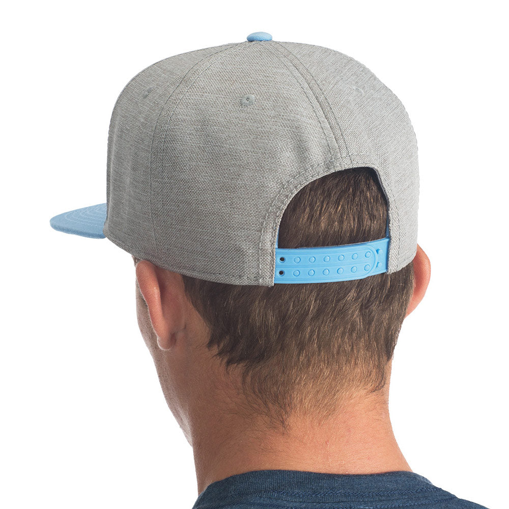 Knut Polar Bear Blue & Grey Flat Brim Baseball Cap