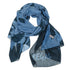 Blue Lion print scarf