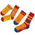 Tall & Crew Sock Set - Lion Print Colorful Spots & Stripes