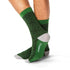 Lion Print Green Socks for Men & Boys