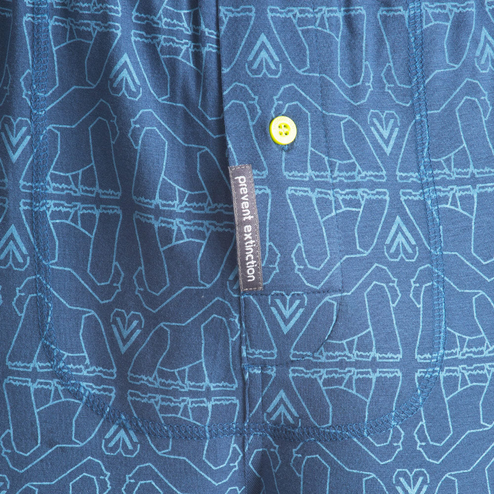 Gorilla Print Blue Boxers for Men & Boys