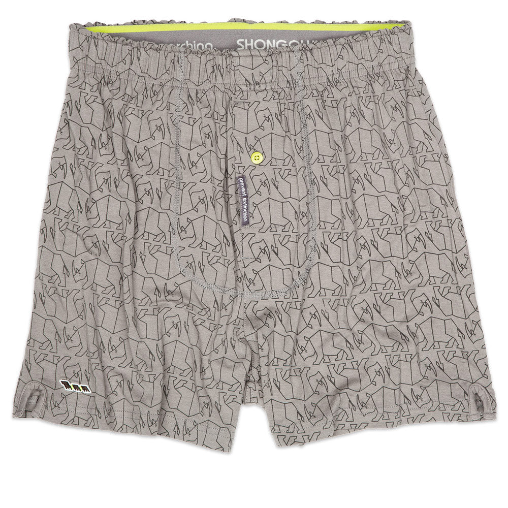 Grey Rhino Boxers for Men & Boys