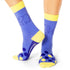 6 Pair Ultimate Colorful Crew Sock Set - Shongolulu