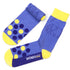 Elephant Blue & Yellow Spots Crew socks