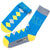 Rhino Argyle Socks in Blue Yellow & Grey for Women & Girls