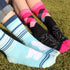 Knut Polar Bear Blue & Grey crew socks